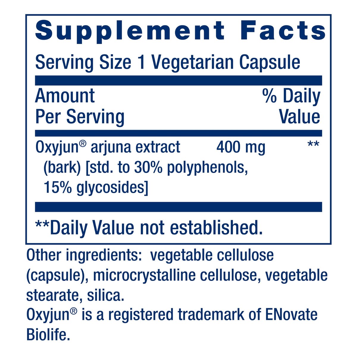 Life Extension Cardio Peak – Herz-Kreislauf-Supplement mit Arjuna, 1 Kapsel täglich, glutenfrei, nicht-GVO, vegetarisch, 30 Kapseln