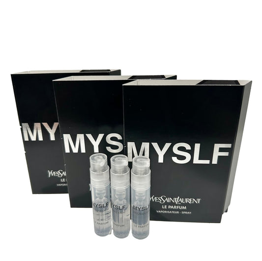 Yves Saint Laurent MYSLF LE PARFUM YSL Probe-Spray Parfüm Probiergröße Teilgefüllte Vials 1,2 ml / 0,04 fl oz (Set mit 3)