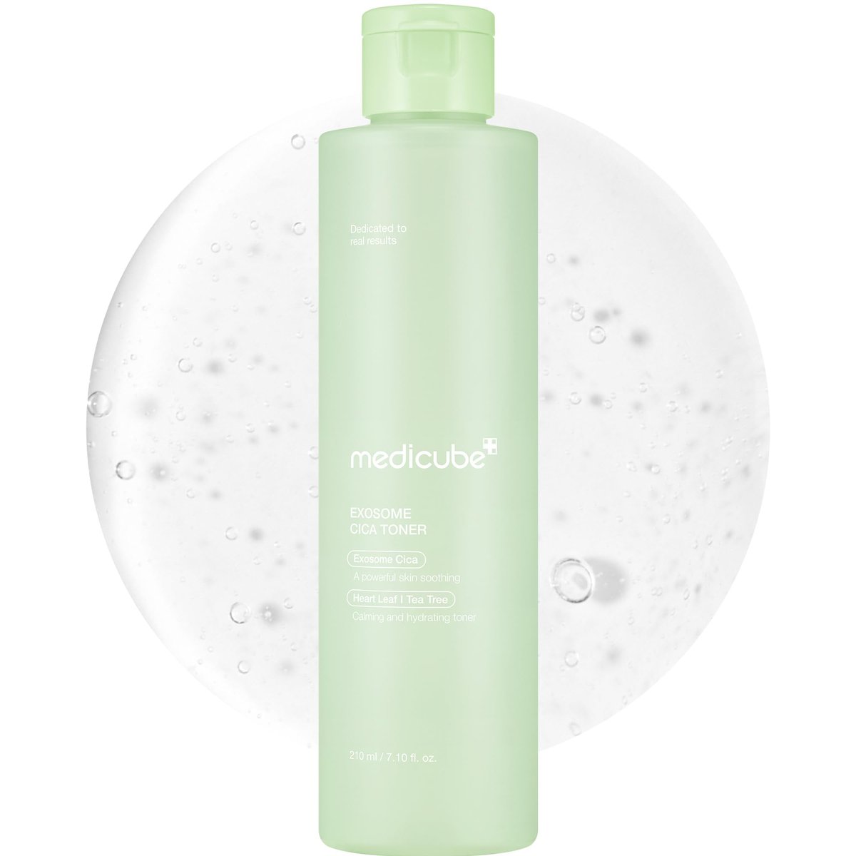 medicube Exosome CICA Toner | Beruhigender Gesichtstoner mit Exosome CICA, Heartleaf, Teebaum und 12 CICA-Arten | Für gestresste Haut, 210 ml