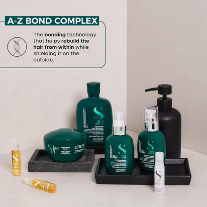 ALFAPARF MILANO Semi di Lino Reconstruction Reparatives Anti-Bruch-Tägliches Fluid für geschädigtes Haar – Bond-Building-Haarbehandlung – Hitzeschutzspray – verleiht Glanz – stärkend – (125 ml)