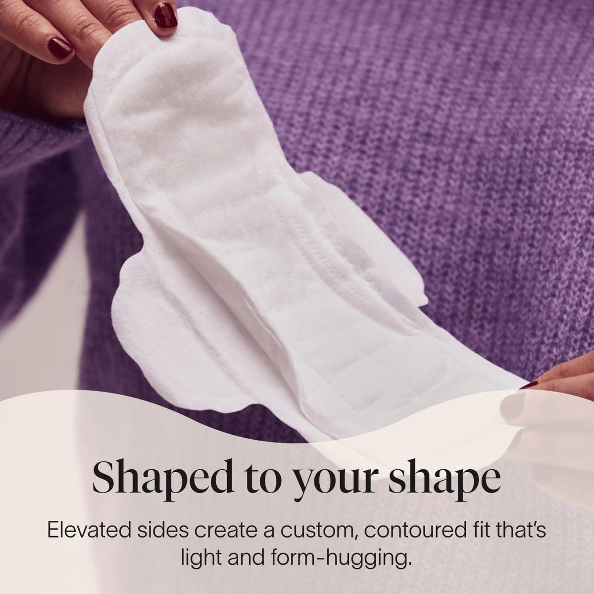 Cora 100% Bio-Baumwolle Slipeinlagen (34 Stück, Made to Move Regular Pads)