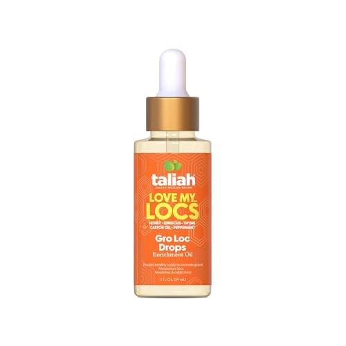 Taliah Waajid Love My Locs Gro Loc Drops Enrichment Oil – 2 Unzen Pflegendes Haaröl für Locken