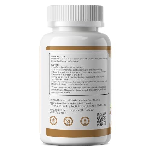 10-IN-1 Cortisol-Blocker mit KSM-66® Ashwagandha 300 mg + L-Theanin 250 mg, Magnesiumglycinat, Safran, Phosphatidylserin, Kurkuma & Vitamin C D3 B6 B5 – für Frauen & Männer, 120 Kapseln (60-Tage-Vorrat)
