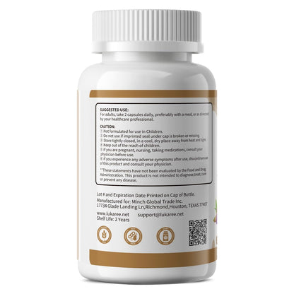 10-IN-1 Cortisol-Blocker mit KSM-66® Ashwagandha 300 mg + L-Theanin 250 mg, Magnesiumglycinat, Safran, Phosphatidylserin, Kurkuma & Vitamin C D3 B6 B5 – für Frauen & Männer, 120 Kapseln (60-Tage-Vorrat)