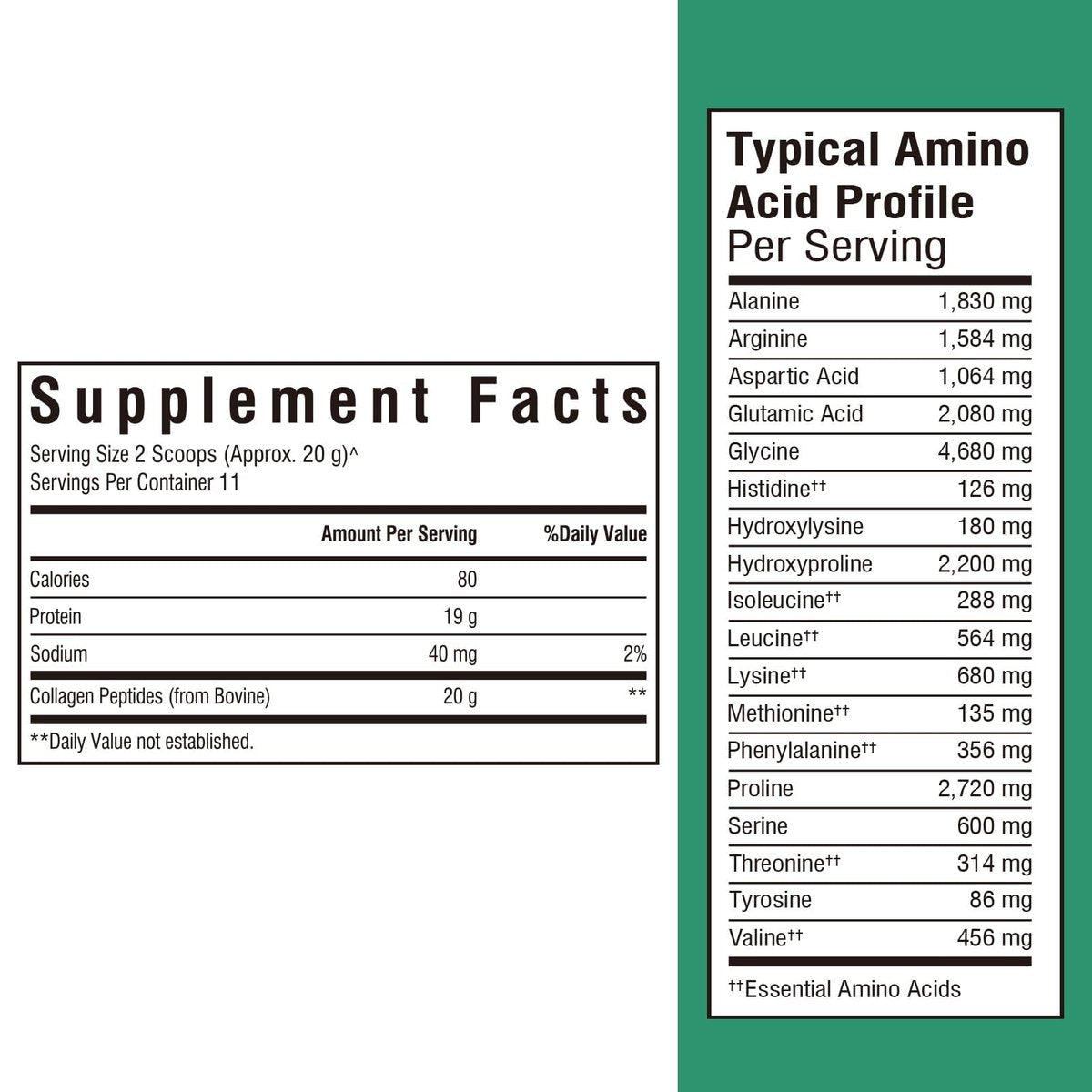 Vitalibre Rinderkollagen-Peptide Pulver für Frauen und Männer, grasgefüttertes hydrolysiertes Kollagenprotein Typ I & III, für Haut, Haare, Nägel, Knochen, Verdauung, ungewürzt, Non-GMO, keto- & glutenfrei, 11 Portionen, 227 g