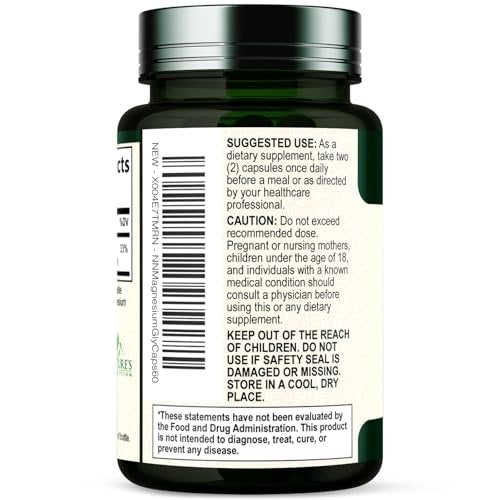Magnesiumglycinat 1000 mg pro Portion – Chelatiertes Magnesium für Knochen-, Muskel-, Nerven- und Herzgesundheit – Ultimative Absorption – Natürlicher Schlafunterstützer – 60 Kapseln