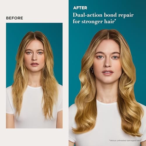 OGX Repair & Protect Bond Protein Repair 3-in-1 Ölnebel – Pflegendes Haaröl für trockenes, geschädigtes Haar, gegen Frizz, Stärkung und Glanz, ohne Parabene, 50 ml