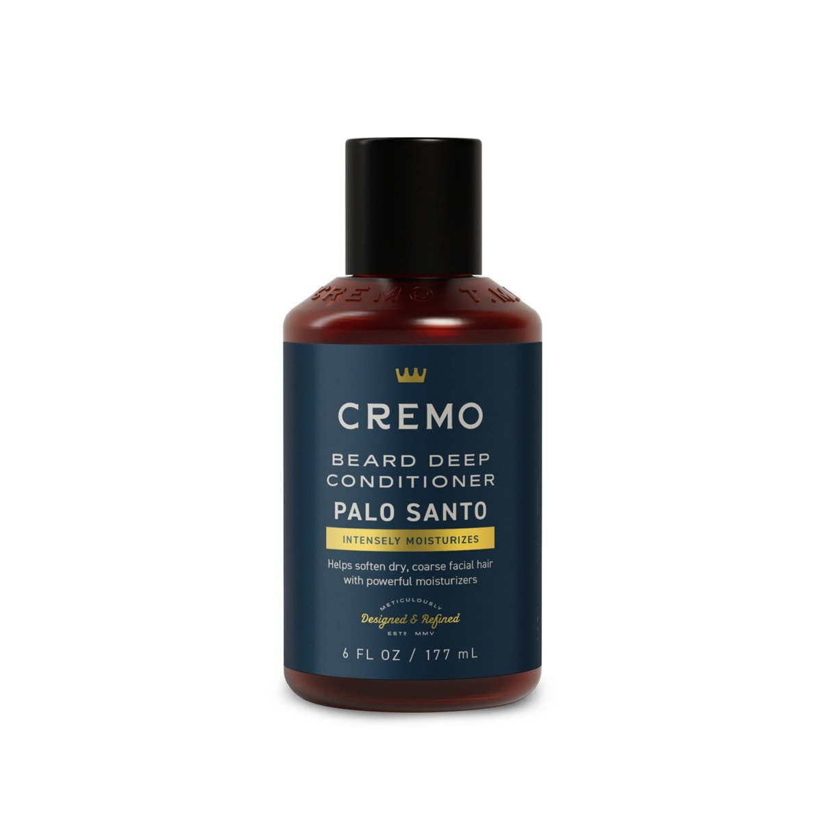 Cremo Palo Santo Bartöl für Männer – Tiefenpflege für trockenes, raues Barthaar mit feuchtigkeitsspendenden Inhaltsstoffen, 177 ml