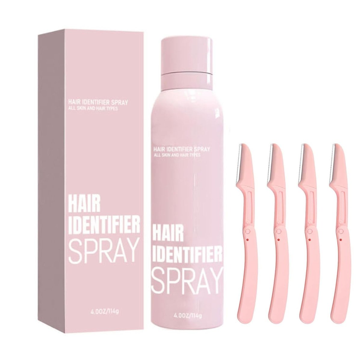 OYB Gesichtshaar-Identifikationsspray für die Rasur, feuchtigkeitsspendendes Hautpflegeset, geeignet für alle Hauttypen (1 Set)