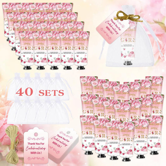 40er Pack Handcreme-Sets – Mehrzweck-Baby-Duschparty-Geschenke, Hochzeits- & Dankeschön-Geschenke für Gäste