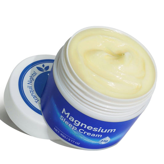 ReliCo Magnesium Creme für die Füße – Schnell einziehendes reines Magnesiumöl mit Vitamin E, Magnesiumlotion, sicher für Kinder, 1 Stück
