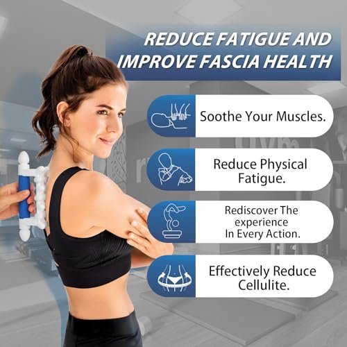 Faszien-Massagegerät Blaster gegen Cellulite – Triggerpunkte – Muskelentspannung, Handgerät zur myofaszialen Entspannung für jeden Körperteil