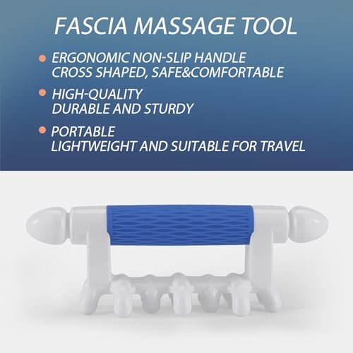 Faszien-Massagegerät Blaster gegen Cellulite – Triggerpunkte – Muskelentspannung, Handgerät zur myofaszialen Entspannung für jeden Körperteil
