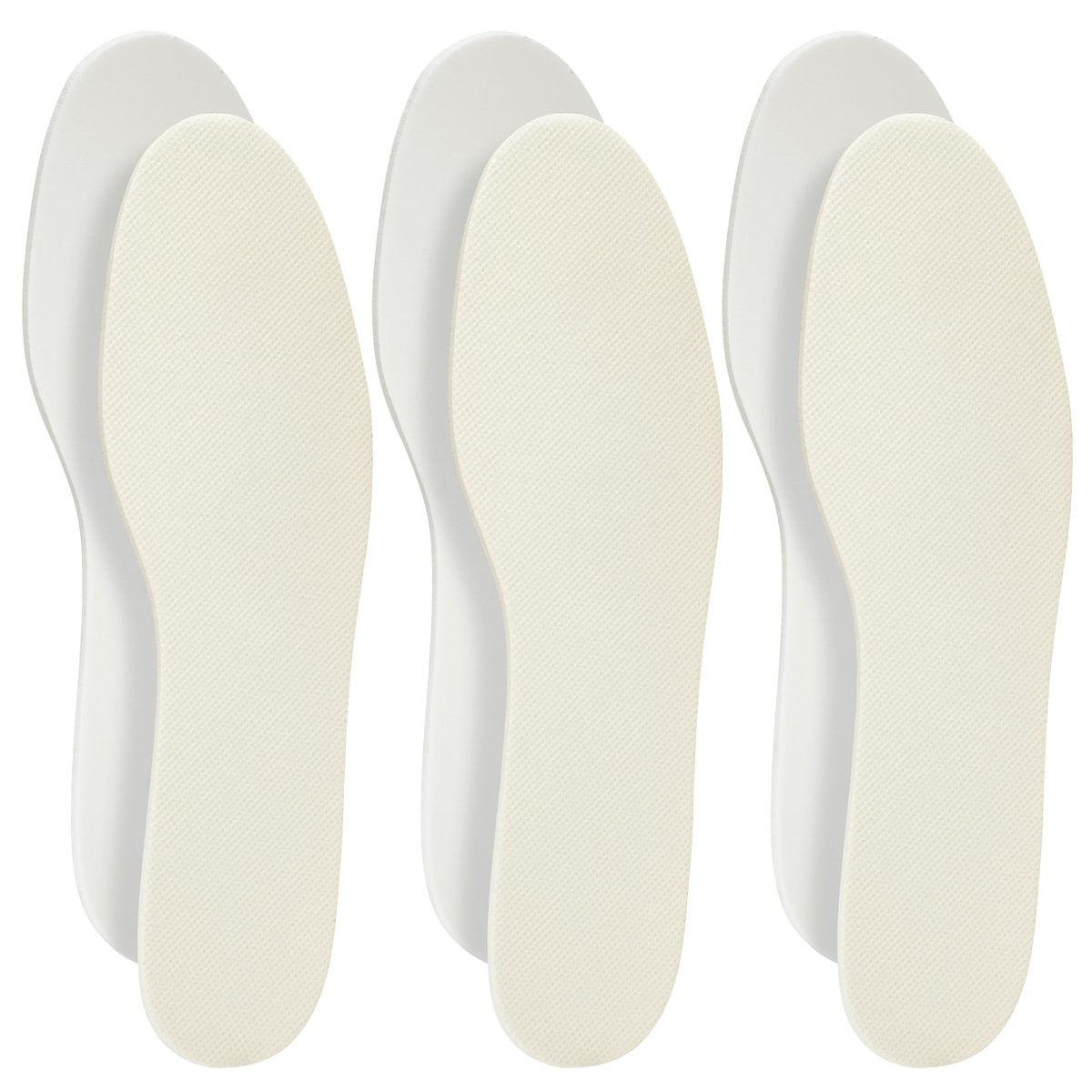 Comfwalk Schuhfüller Einlegesohlen - Tägliche Latexschaum-Einlegesohlen für zu große Schuhe, 3 Paar (EU 45, US Herren 12)