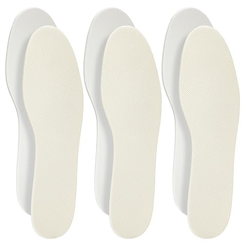 Comfwalk Schuhfüller Einlegesohlen - Tägliche Latexschaum-Einlegesohlen für zu große Schuhe, 3 Paar (EU 45, US Herren 12)