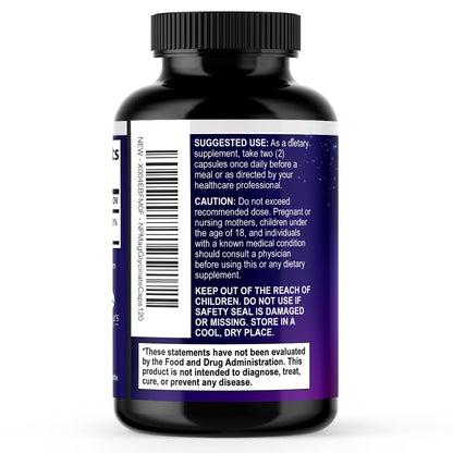 Magnesium Glycinat 1000mg pro Portion – Rein & cheliert für maximale Absorption – Unterstützt Schlaf, Muskeln, Nerven & Herzgesundheit – Magnesium Ergänzung für den ganzen Körper, in den USA abgefüllt – 120 Kapseln