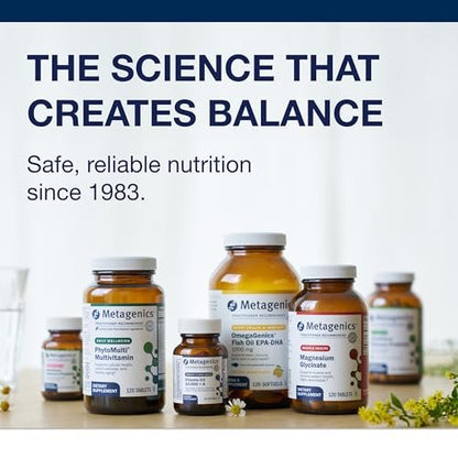 Metagenics Intrinsi Vitamin B12-Folat – mit Methylcobalamin, L-5-MTHF & Intrinsic Factor – Unterstützt Energiestoffwechsel, Nervensystem & Herzgesundheit – Non-GMO & glutenfrei – 60 Tabletten