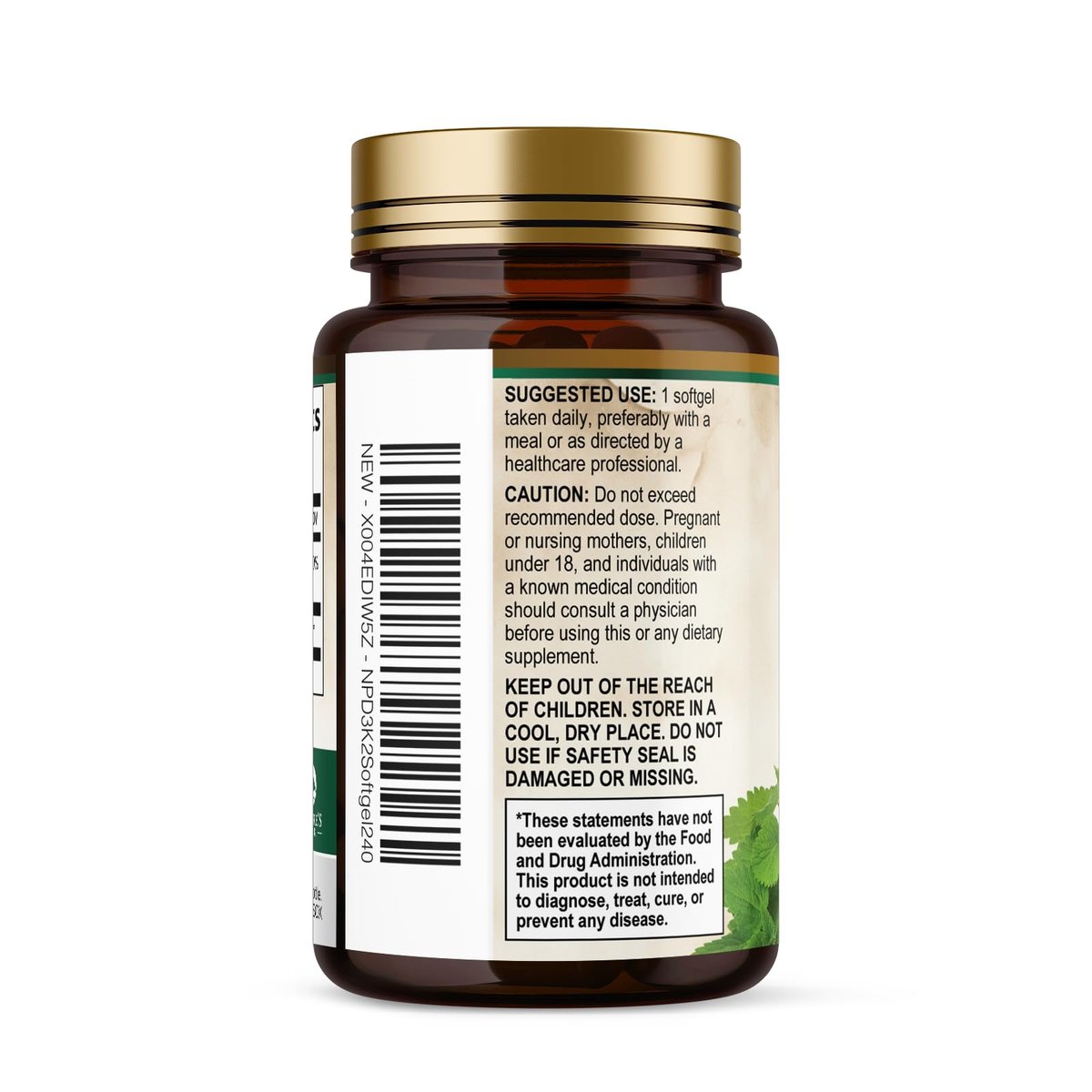 D3 K2 Vitamin - Vitamin D3 4000 IE pro Weichkapsel - Hochdosiertes Vitamin D3 Präparat - 2-in-1 Komplex Vitamin D & Vitamin K2 (MK7) - Leicht zu schlucken, Knochen- & Immununterstützung - Hergestellt in den USA - 240 Weichkapseln