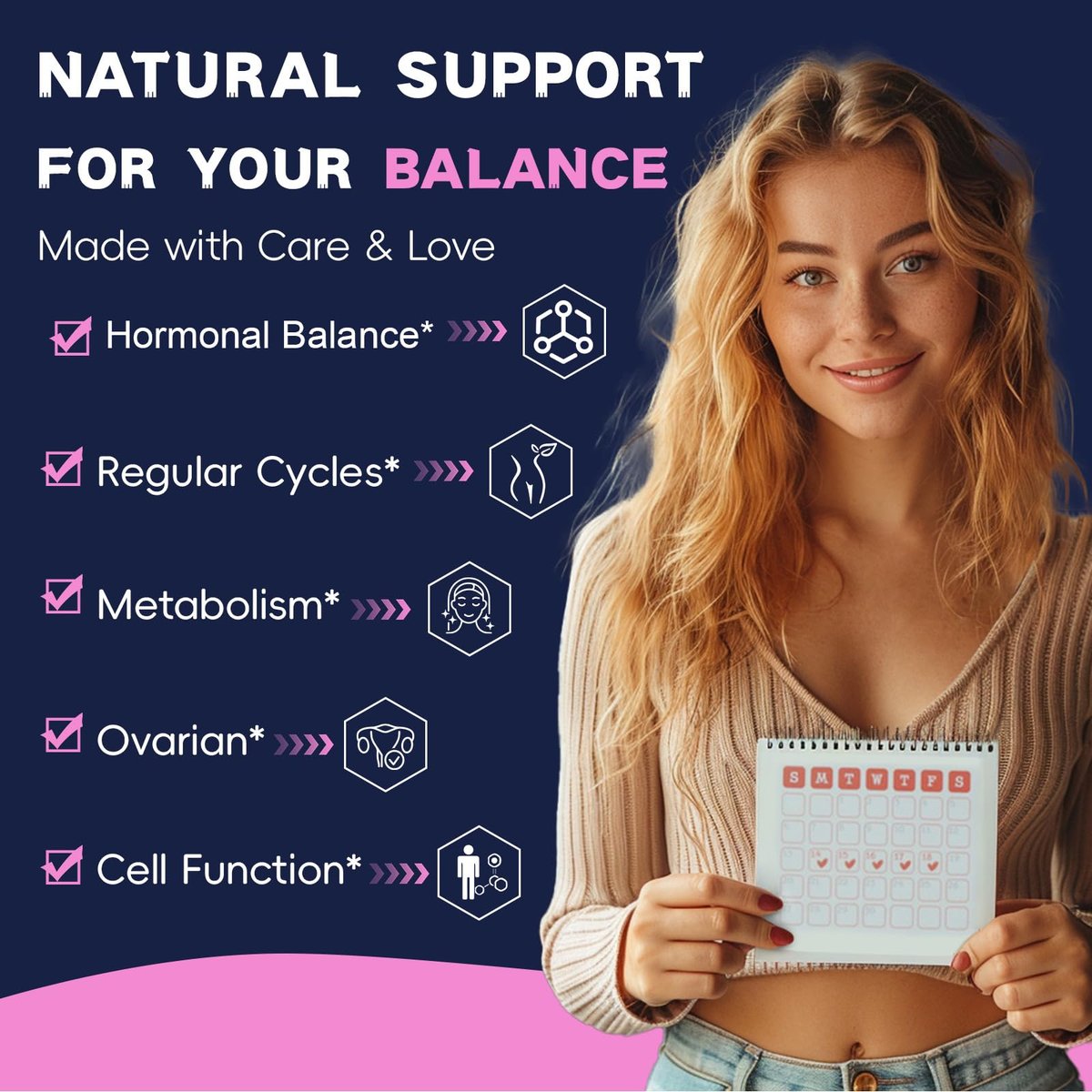 Totaria Inositol Komplex für Frauen mit Vitamin D3, Folsäure, 40:1 Myo-Inositol & D-Chiro Inositol, 180 Kapseln, 60 Portionen, 2 Monate Vorrat