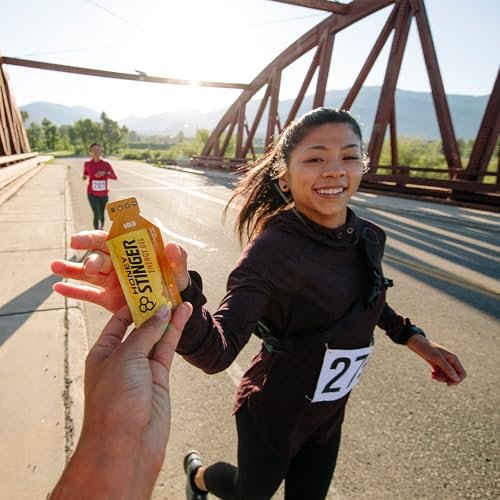 Honey Stinger Gold Energy Gel – Glutenfrei & Koffeinfrei – 12er-Pack, 13,2 Unzen – Ideale Sporternährung für Ausdauer, Laufen und Fitness