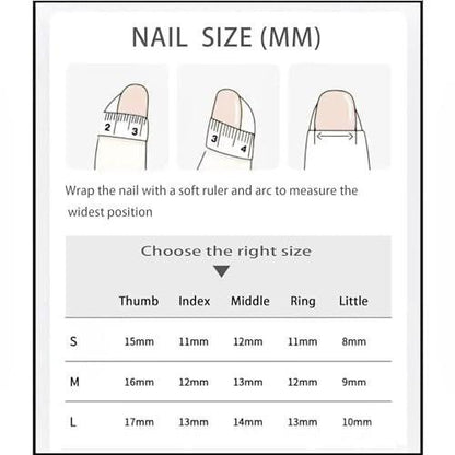 JIEADJIE Press On Nägel (100% Handgefertigt) – Mandelform, Tropfenförmig, Handbemalte Nagelkunst von Nageltechniker, Tägliche Version (Nude, Klein)