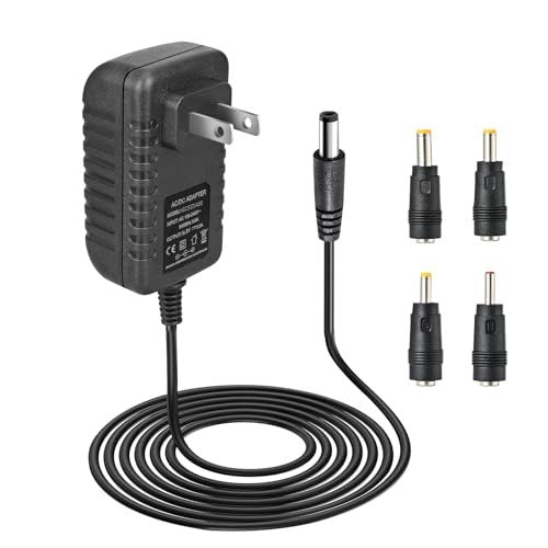 AC/DC 16,8V Massage Gun Ladegerät kompatibel mit LifePro Sonic, Sonic Mini, Fusion X, Sonic Pro, Youdgee H1 Mini, Mebak 3, Cryotex, jetbu – 16,8V 1A Netzteil, 1,5m Kabel