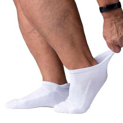 Viasox Diabetic Ankle Socks für Damen & Herren, Niedrig geschnittene, nicht einschnürende, nahtlose Neuropathie-Socken