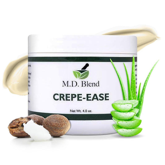 M.D. Blend Crepe-Ease Körperfeuchtigkeitscreme Anti-Aging Retinol Creme - Straffende, glättende & feuchtigkeitsspendende Creme für faltige Haut an Hals, Armen & Beinen, Crepe Skin Repair, Advanced Crepe Fix, 118 ml