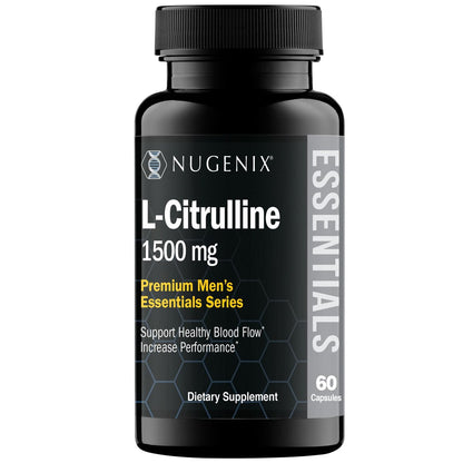 Nugenix Essentials L-Citrullin Supplement für verbesserte Durchblutung und Leistung - 1500 mg, 60 Kapseln