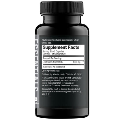 Nugenix Essentials L-Citrullin Supplement für verbesserte Durchblutung und Leistung - 1500 mg, 60 Kapseln