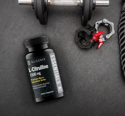 Nugenix Essentials L-Citrullin Supplement für verbesserte Durchblutung und Leistung - 1500 mg, 60 Kapseln