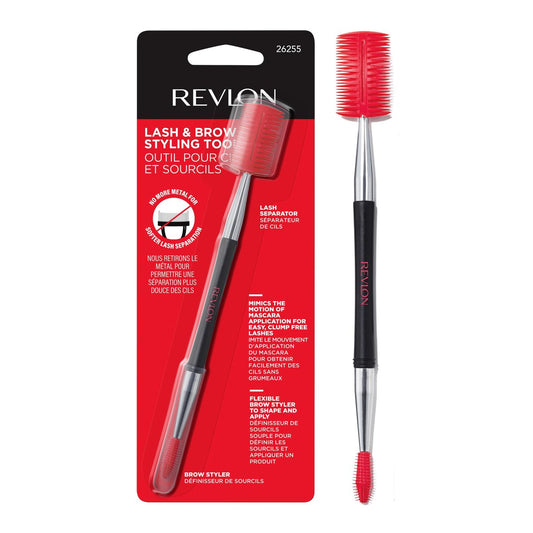 Revlon Lash & Brow Styling Tool: Dual-Ended Wimpernseparator & Augenbrauenbürste Spoolie