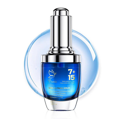 Copper Peptides Serum für das Gesicht - Peptide Collagen Renewal & Anti-Aging Serum - GHK-Cu, EGF, Hyaluronsäure, Kollagen - Anti-Falten, Straffend, Feuchtigkeitsspendend - Koreanische Hautpflege, 25 ml/0,88 fl oz
