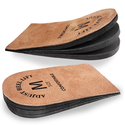Fersenerhöhungen für Damen – Schuh Einlagen für Frauen – Fersenpolster & Fersenkissen bei Fersenschmerzen – Verstellbare Fersenerhöhung – 2er-Pack (M)