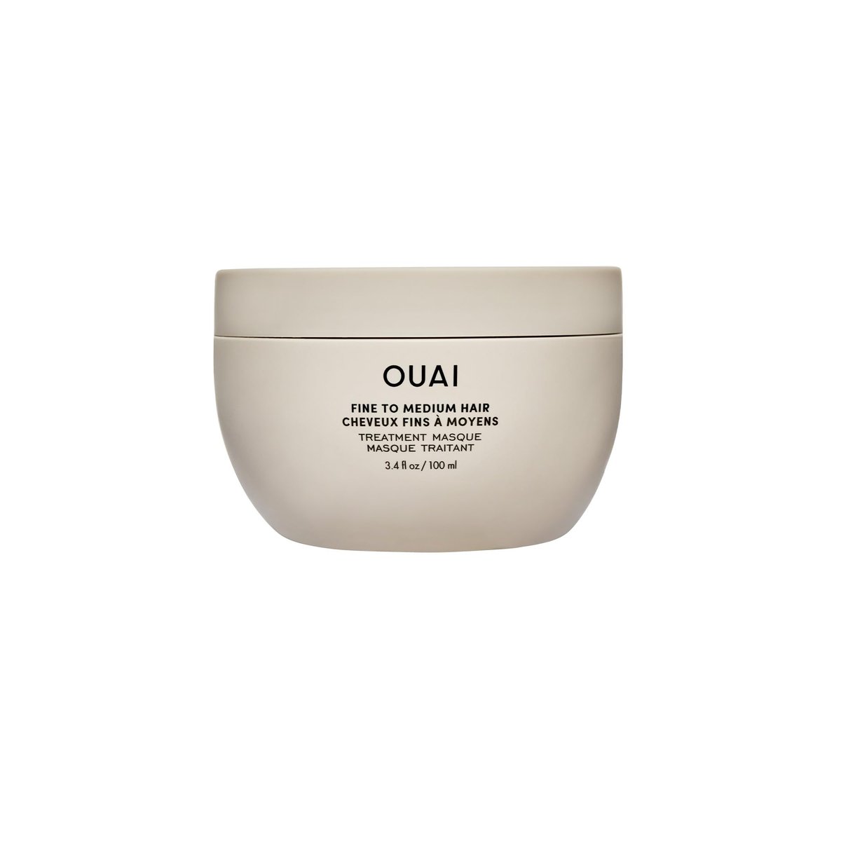 OUAI Haarmaske für feines bis mittleres Haar – Reparatur, Feuchtigkeit und Glanz mit Sheabutter, Keratin und Panthenol (100 ml)