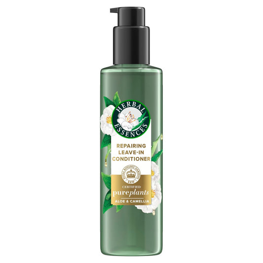 Herbal Essences Reparierender Leave-in Conditioner mit Aloe und Kamelienblütenöl, 225 ml