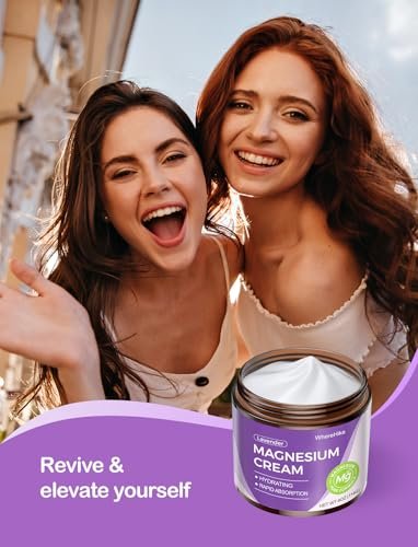 STILIP Natürliche Topische Magnesiumcreme – Magnesium Lotion für die Nachtpflege, Leichte Feuchtigkeitscreme für tiefe Hydratation – Lavendel