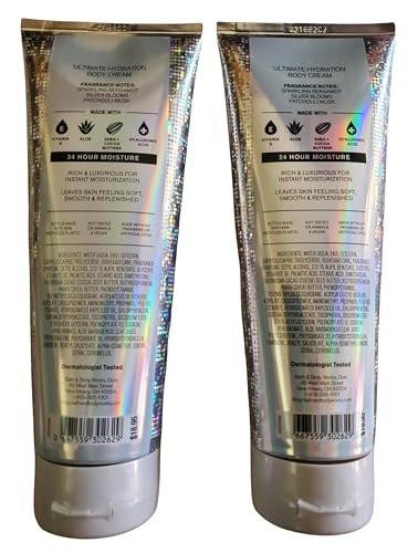 Bath & Body Works Platinum Ultimate Hydration Body Cream 8 Unzen (Pack mit 2)
