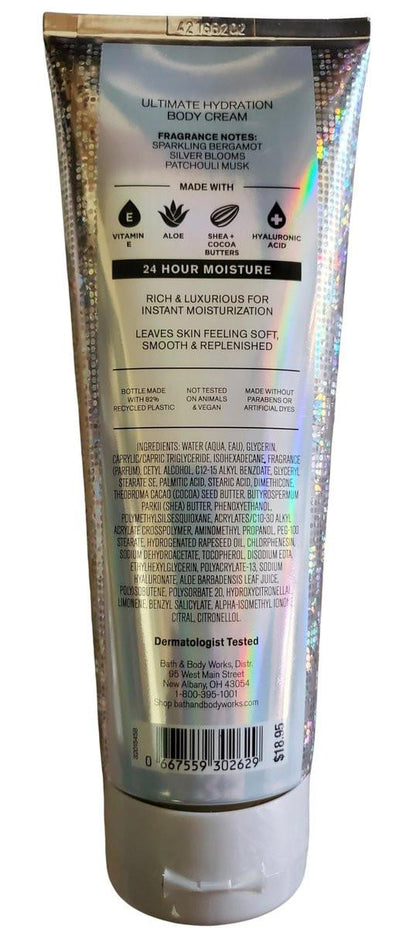 Bath & Body Works Platinum Ultimate Hydration Body Cream 8 Unzen (Pack mit 2)