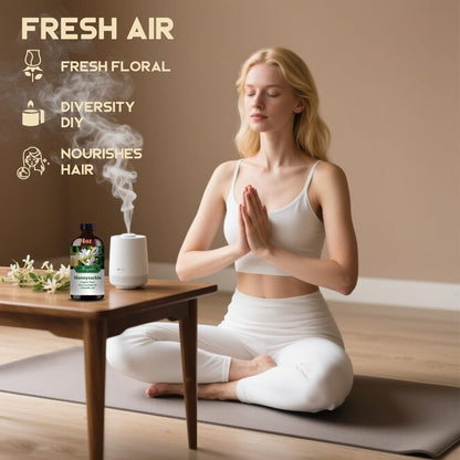 Honeysuckle Ätherisches Öl – Honeysuckle Duftöl für Diffuser, Luftbefeuchter, DIY Kerzen, Seife, Blumenduft, Zuhause, Geschenk – MLYNKL Honeysuckle Öl (130 ml / 4,33 fl oz)