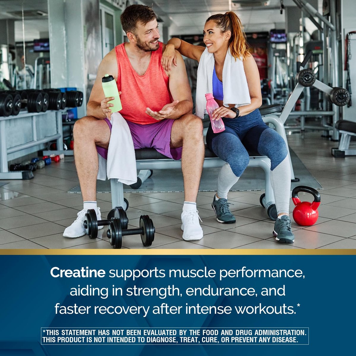 Nature's Wonder Micronisiertes Kreatin-Monohydrat Pulver 5g, Muskelgesundheit, Muskelenergieproduktion, Laktosefrei, 5g pro Portion, 450g, 90 Portionen