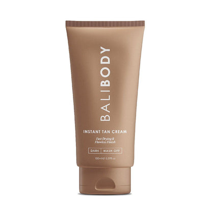 Bali Body Instant Tan Cream | Schnell trocknend, minimaler Transfer | Für alle Hauttypen, auch empfindliche Haut (150 ml)