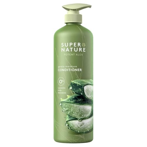 Super Nature Potent Aloe Sanfte Feuchtigkeitspflege Spülung, 30 Fl Oz
