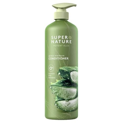 Super Nature Potent Aloe Sanfte Feuchtigkeitspflege Spülung, 30 Fl Oz