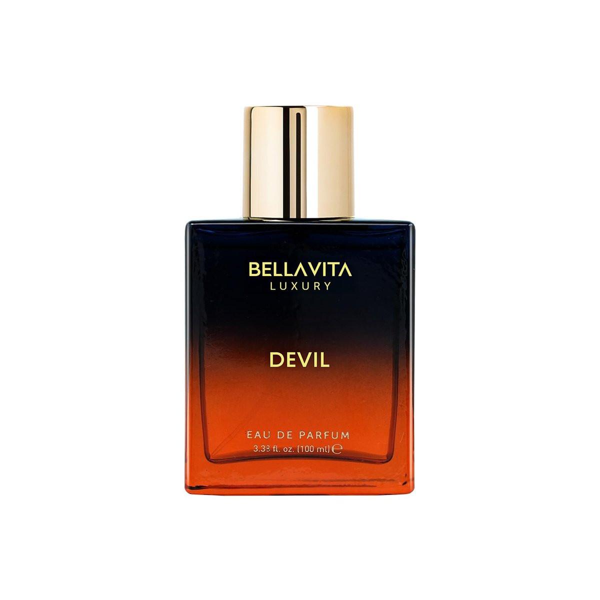 Bellavita Luxury Devil Eau de Parfum 100 ml – Orientalisch-würziger Unisex-Duft mit Safran, Amber und Zedernholz