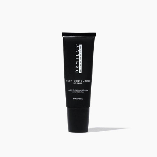DRMTLGY Contouring Serum – Anti-Aging Halscreme für Hautstraffung und Festigung, definiert die Kieferpartie, verbessert horizontale Halslinien und schlaffe Haut, 1,7 oz