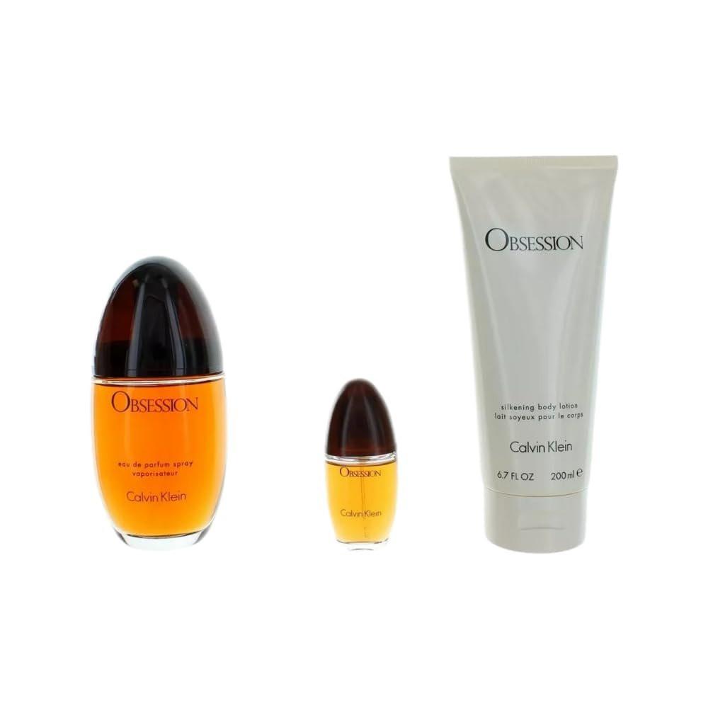 Calvin Klein Obsession 3,3 Eau de Parfum Damen Set - 3-teilig