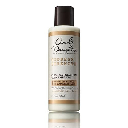 Carol's Daughter Goddess Strength Curl Restoration Konzentrat – Bonding Pre-Shampoo Haarreparatur für geschädigtes Haar, 150 ml