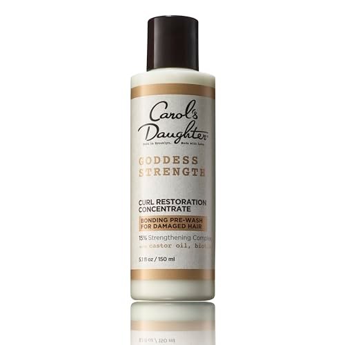 Carol's Daughter Goddess Strength Curl Restoration Konzentrat – Bonding Pre-Shampoo Haarreparatur für geschädigtes Haar, 150 ml