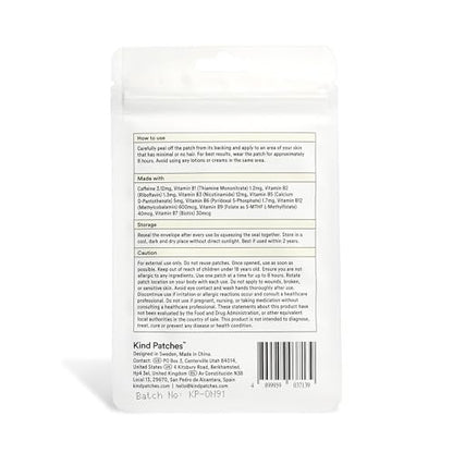 Kind Patches Energy Patches – Vegan, Latexfrei – 30 Stück